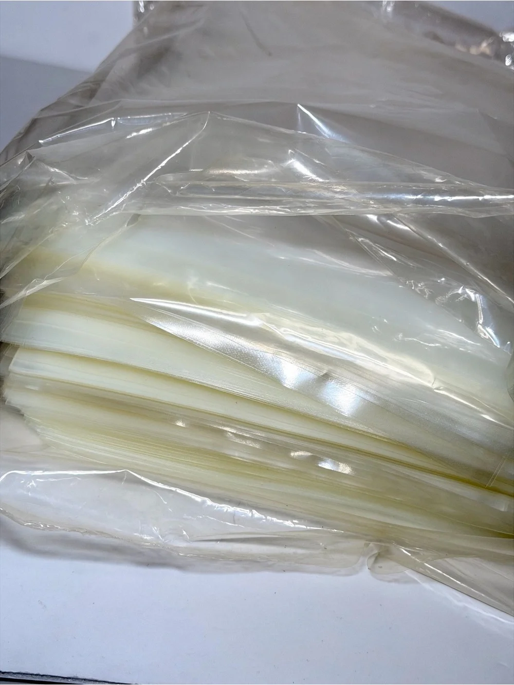 Heavy Duty Clear Flat Industrial Poly Bags 10
